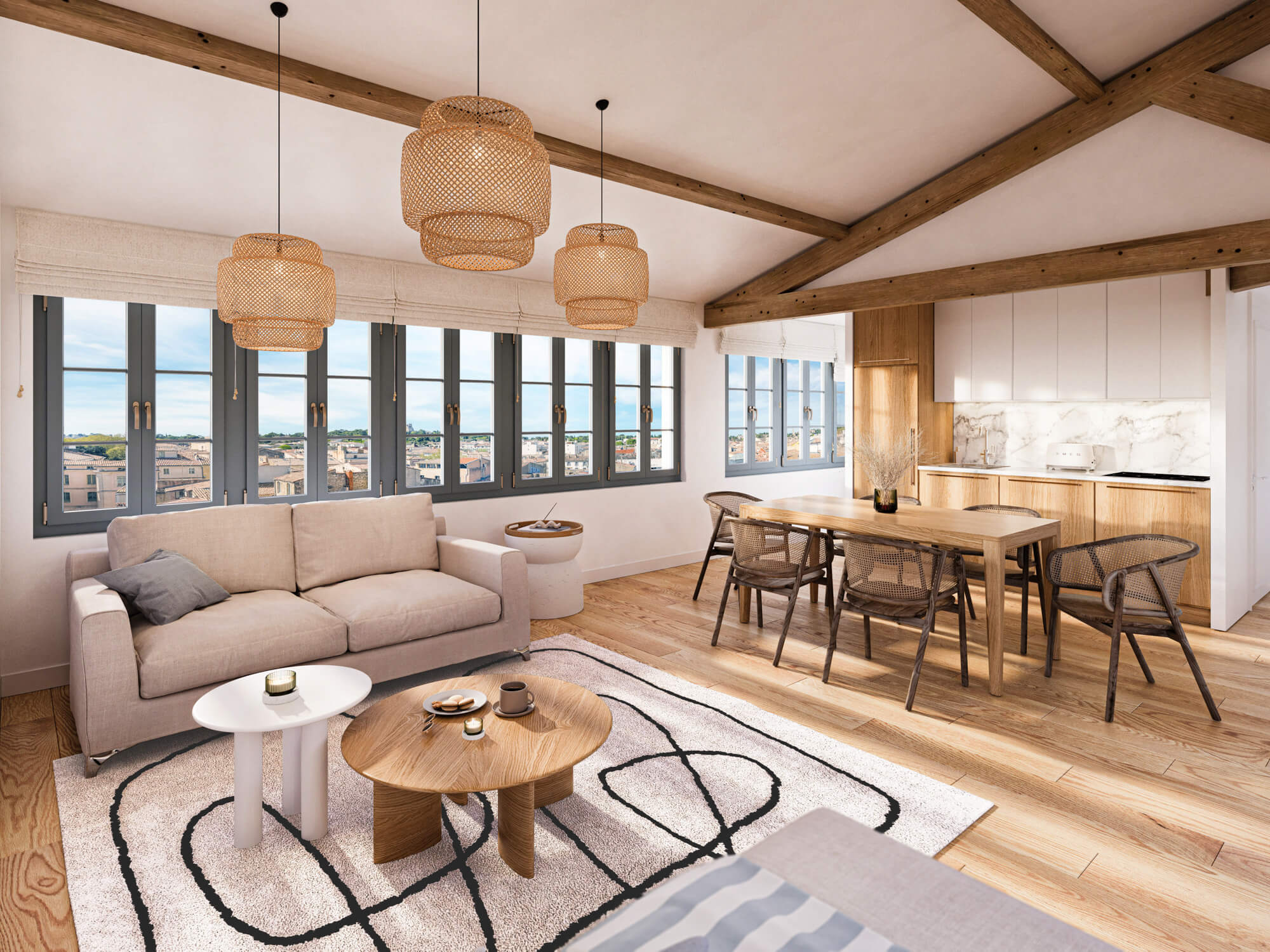 Salon salle à manger